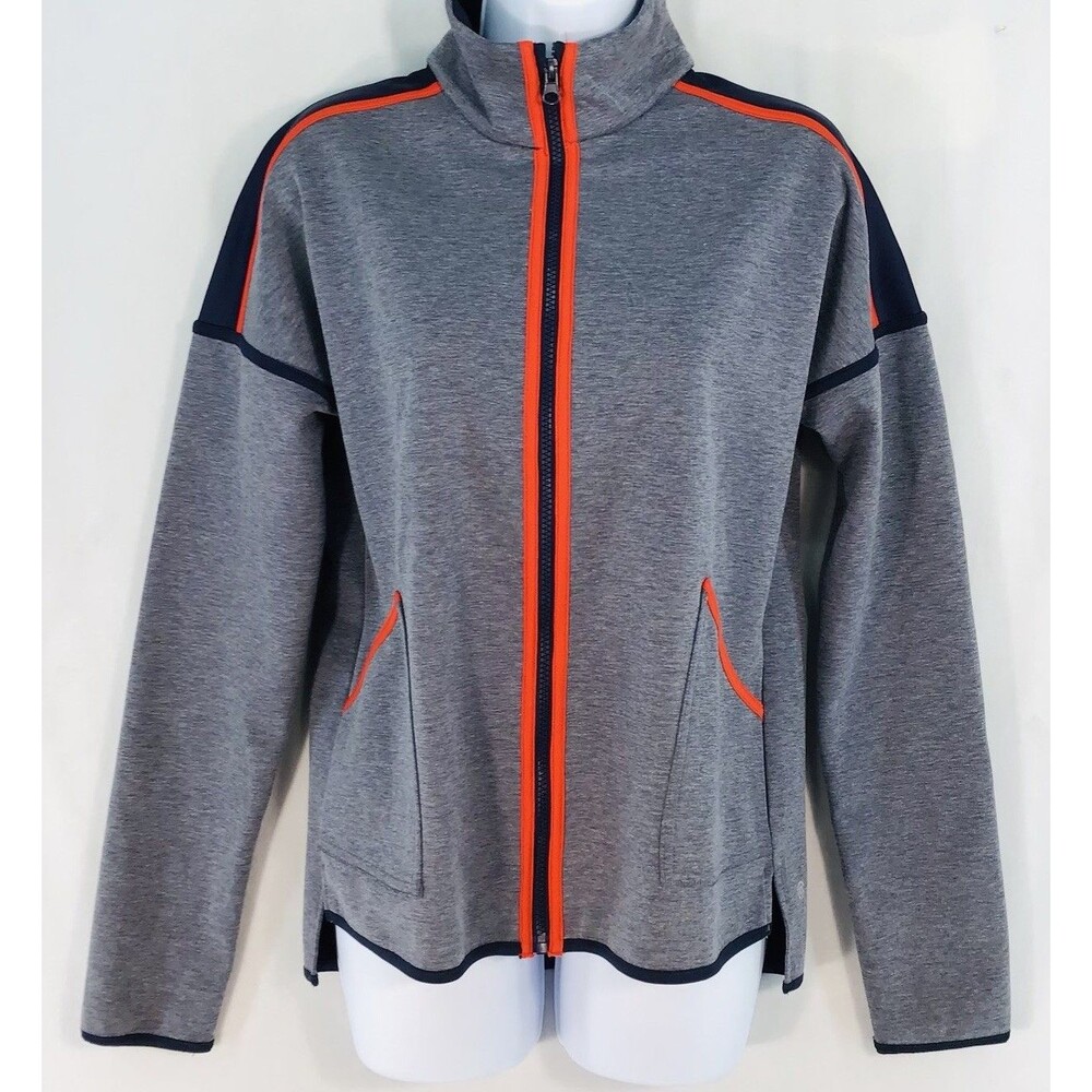 Champion C9 Women's Small Tech Fleece Full Zip Athletic Jacket Gray New